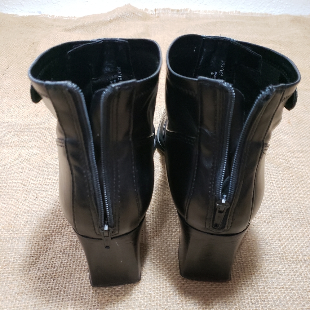 FRANCO SARTO Ankle Boots Square Toe Heel - Picture 4 of 8